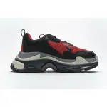Bstsneaker- Balenciaga Triple S Black Red Grey 483513 W06E1 1006 