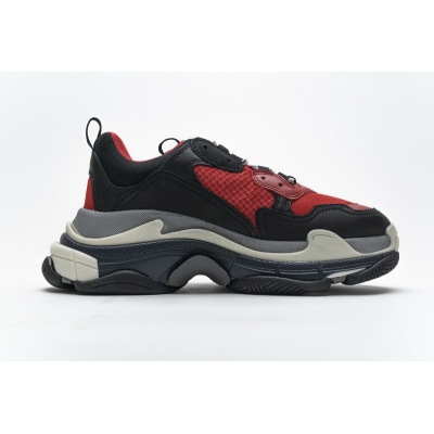Bstsneaker- Balenciaga Triple S Black Red Grey 483513 W06E1 1006  02