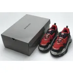 Bstsneaker- Balenciaga Triple S Black Red Grey 483513 W06E1 1006 