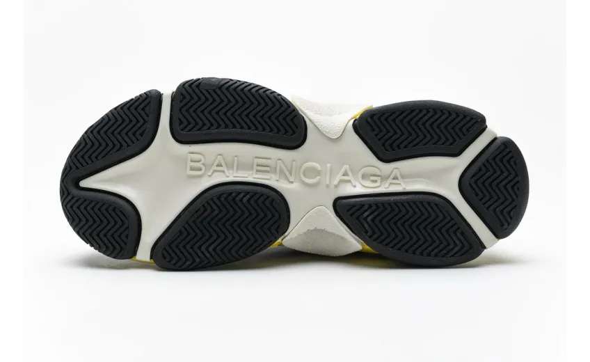 Bstsneaker- Balenciaga Triple S Black Yellow 483513 W06E1 1078 