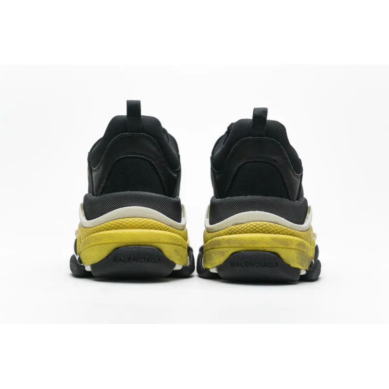 Bstsneaker- Balenciaga Triple S Black Yellow 483513 W06E1 1078 