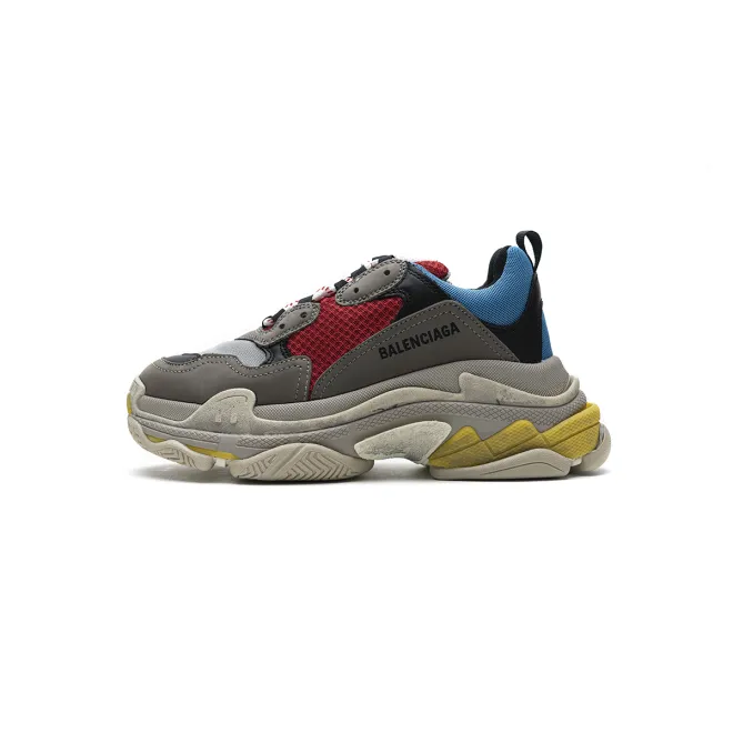 Bstsneaker- Balenciaga Triple S Blue Red 483513 W06E3 4365 