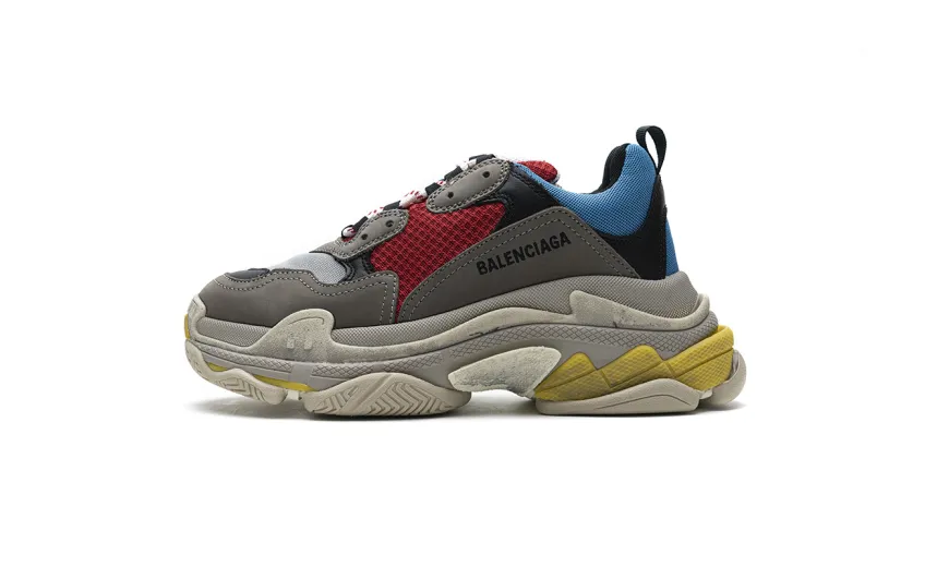 Bstsneaker- Balenciaga Triple S Blue Red 483513 W06E3 4365 