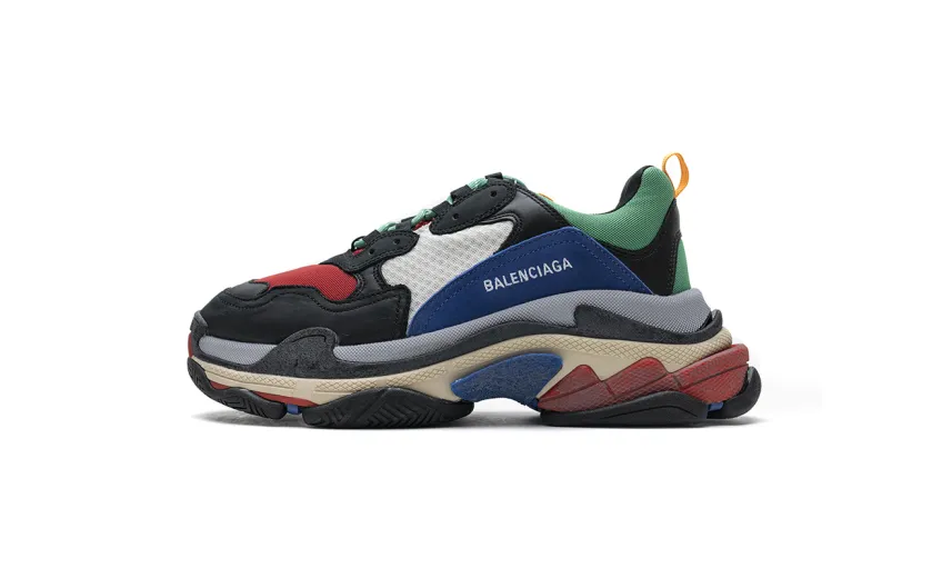 Bstsneaker- Balenciaga Triple S Green Red 490672 W09O5 1068 