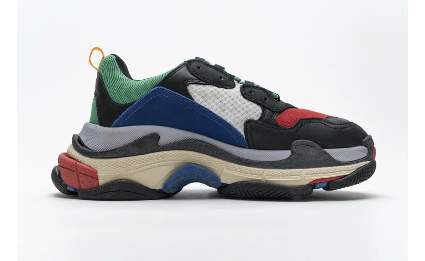 Bstsneaker- Balenciaga Triple S Green Red 490672 W09O5 1068 