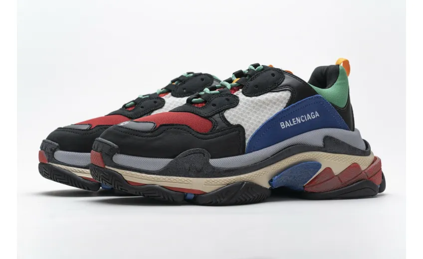 Bstsneaker- Balenciaga Triple S Green Red 490672 W09O5 1068 