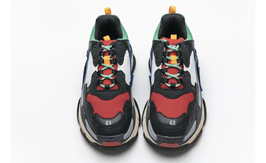 Bstsneaker- Balenciaga Triple S Green Red 490672 W09O5 1068 