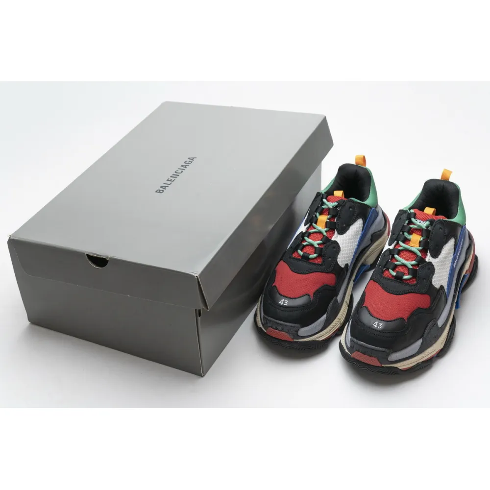 Bstsneaker- Balenciaga Triple S Green Red 490672 W09O5 1068 