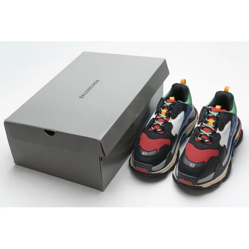 Bstsneaker- Balenciaga Triple S Green Red 490672 W09O5 1068 