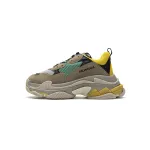 Bstsneaker- Balenciaga Triple S Green Yellow 483513 W06E3 7070 