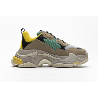 Bstsneaker- Balenciaga Triple S Green Yellow 483513 W06E3 7070  02