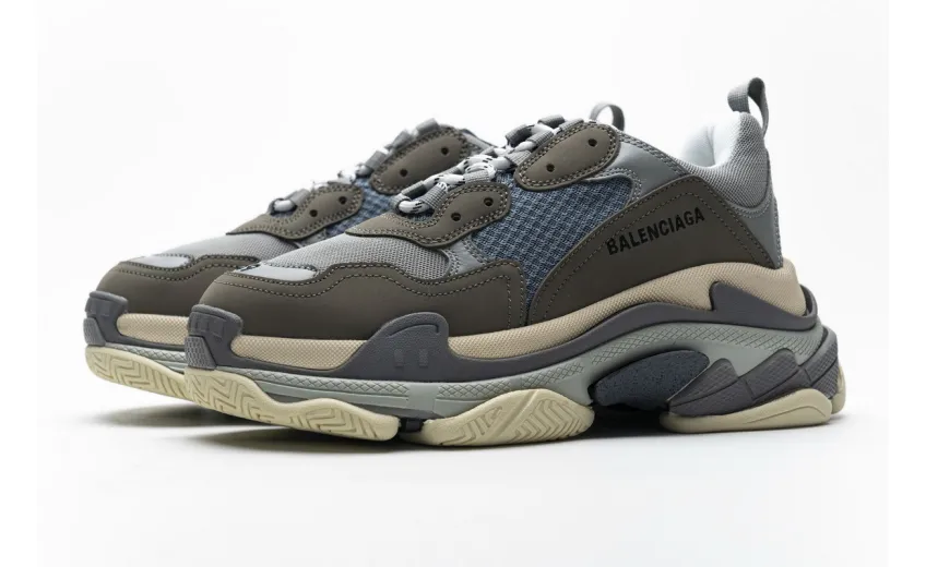 Bstsneaker- Balenciaga Triple S Grey 483513 W06E1 1259 