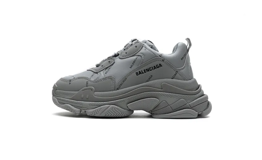 Bstsneaker- Balenciaga Triple S Grey Black 536737 W2FA1 1210 