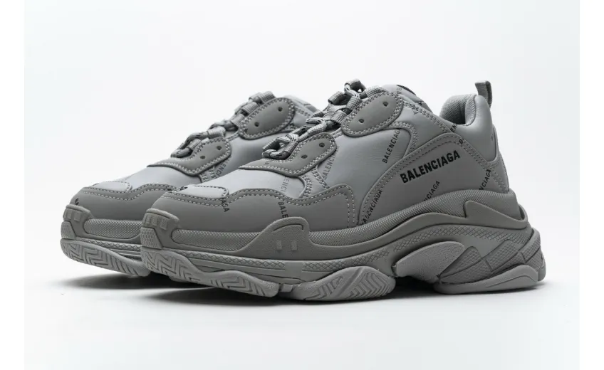 Bstsneaker- Balenciaga Triple S Grey Black 536737 W2FA1 1210 