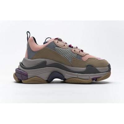 Bstsneaker- Balenciaga Triple S Grey Pink 490672 W09O5 1036  02