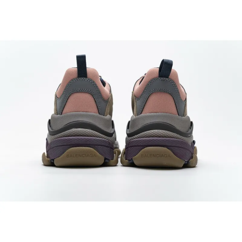 Bstsneaker- Balenciaga Triple S Grey Pink 490672 W09O5 1036 