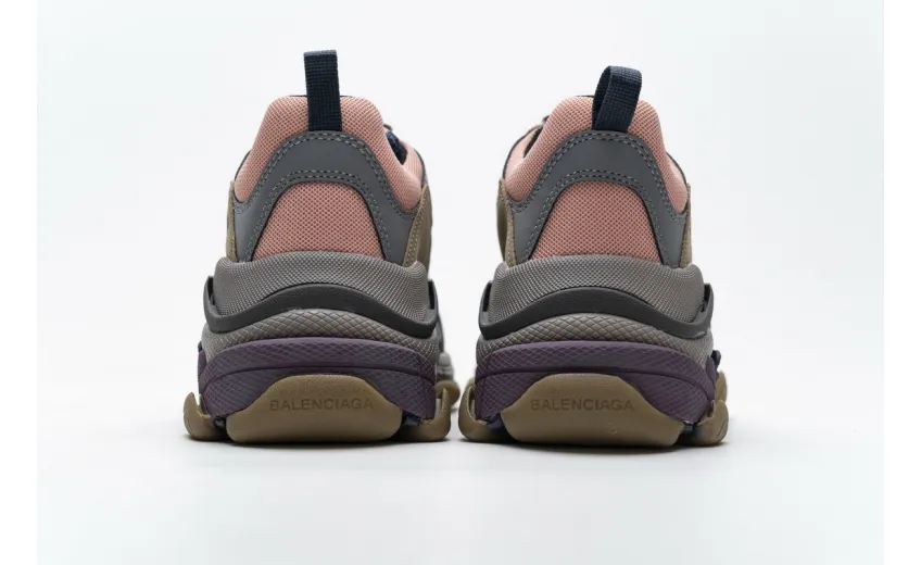 Bstsneaker- Balenciaga Triple S Grey Pink 490672 W09O5 1036 