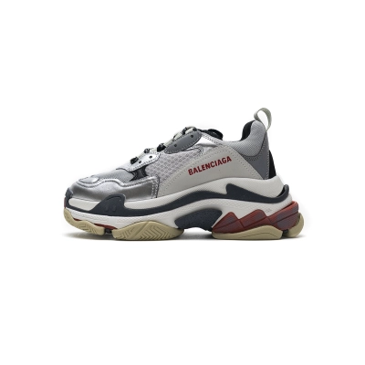 Bstsneaker- Balenciaga Triple S Grey Silver 541624 W06E2 7320  01