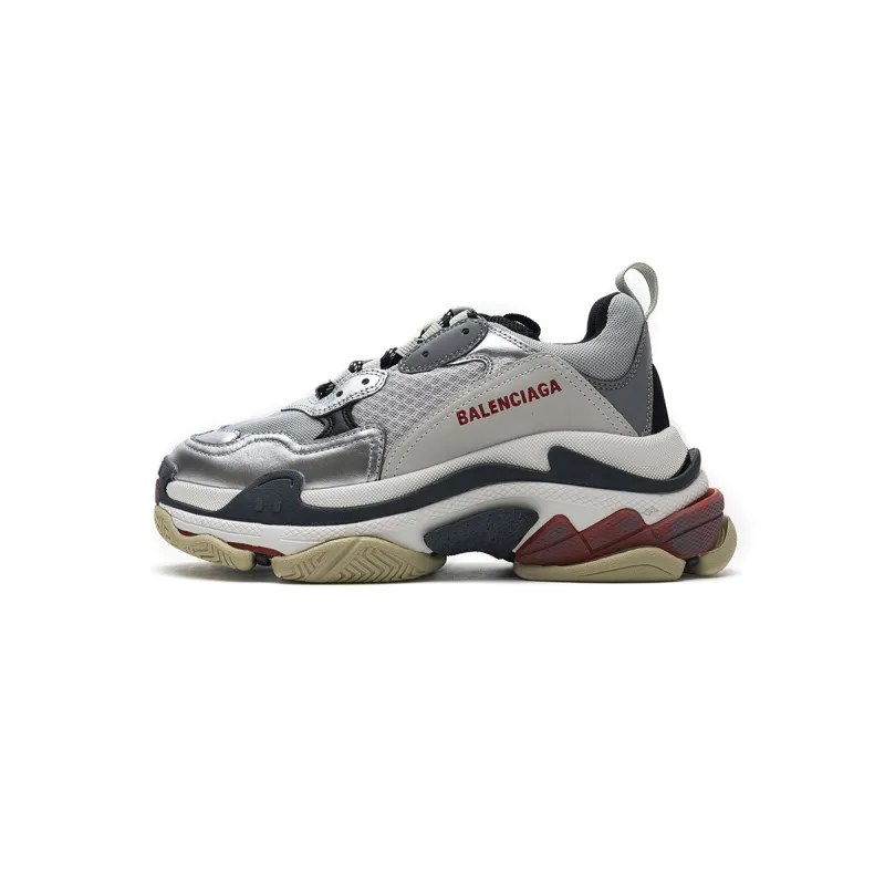 Bstsneaker- Balenciaga Triple S Grey Silver 541624 W06E2 7320 