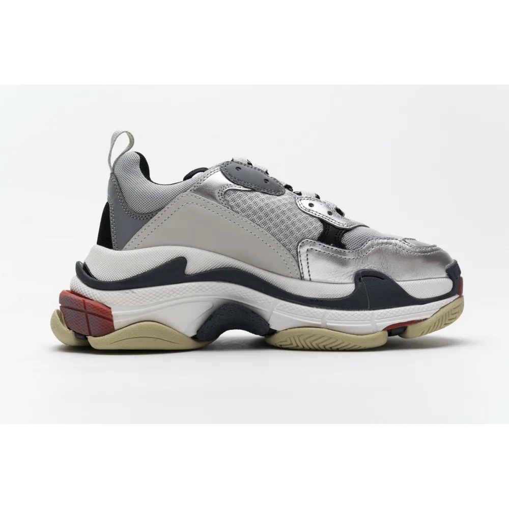 Bstsneaker- Balenciaga Triple S Grey Silver 541624 W06E2 7320 