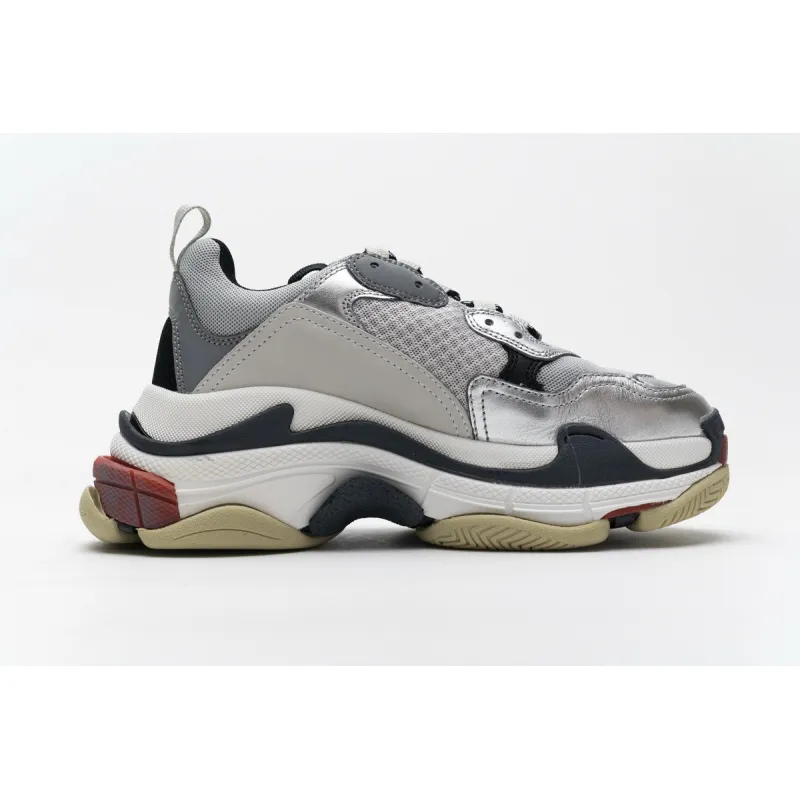 Bstsneaker- Balenciaga Triple S Grey Silver 541624 W06E2 7320 