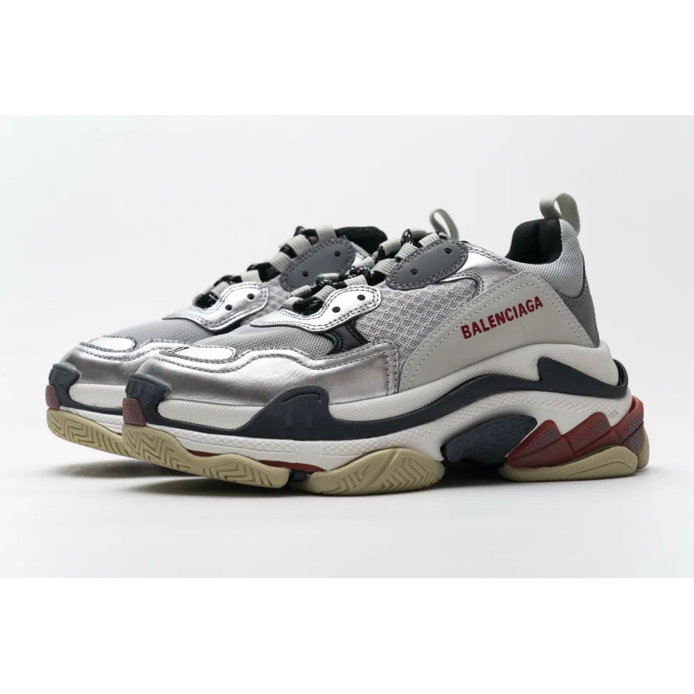 Bstsneaker- Balenciaga Triple S Grey Silver 541624 W06E2 7320 