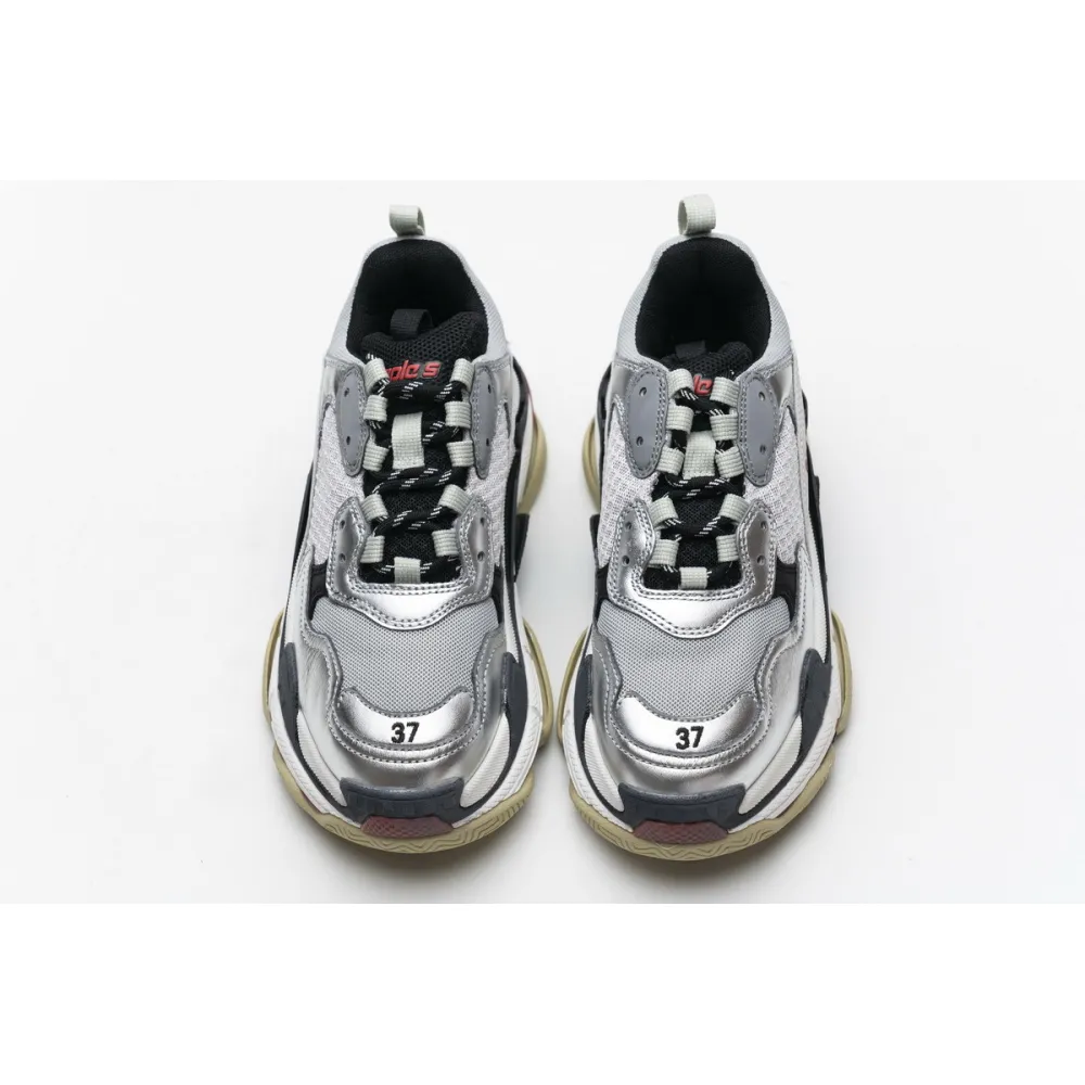 Bstsneaker- Balenciaga Triple S Grey Silver 541624 W06E2 7320 