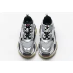 Bstsneaker- Balenciaga Triple S Grey Silver 541624 W06E2 7320 