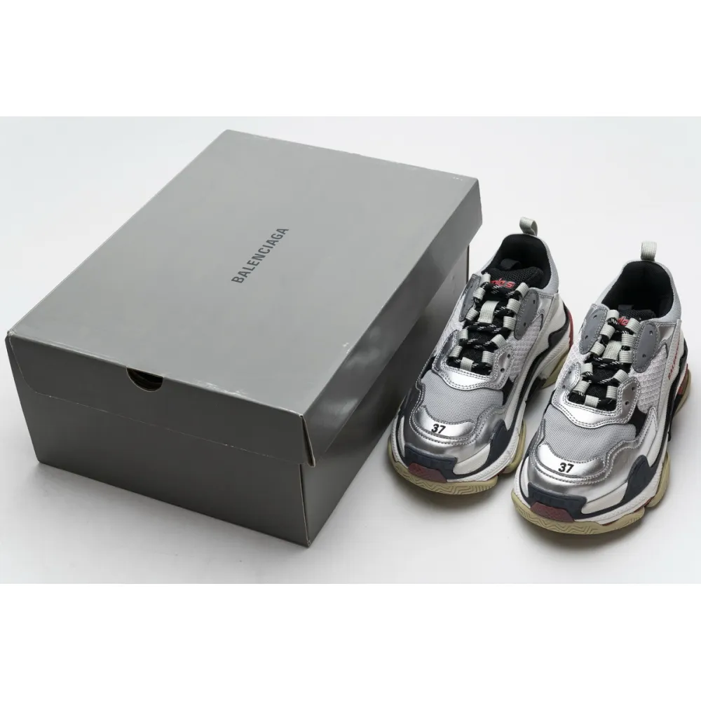 Bstsneaker- Balenciaga Triple S Grey Silver 541624 W06E2 7320 