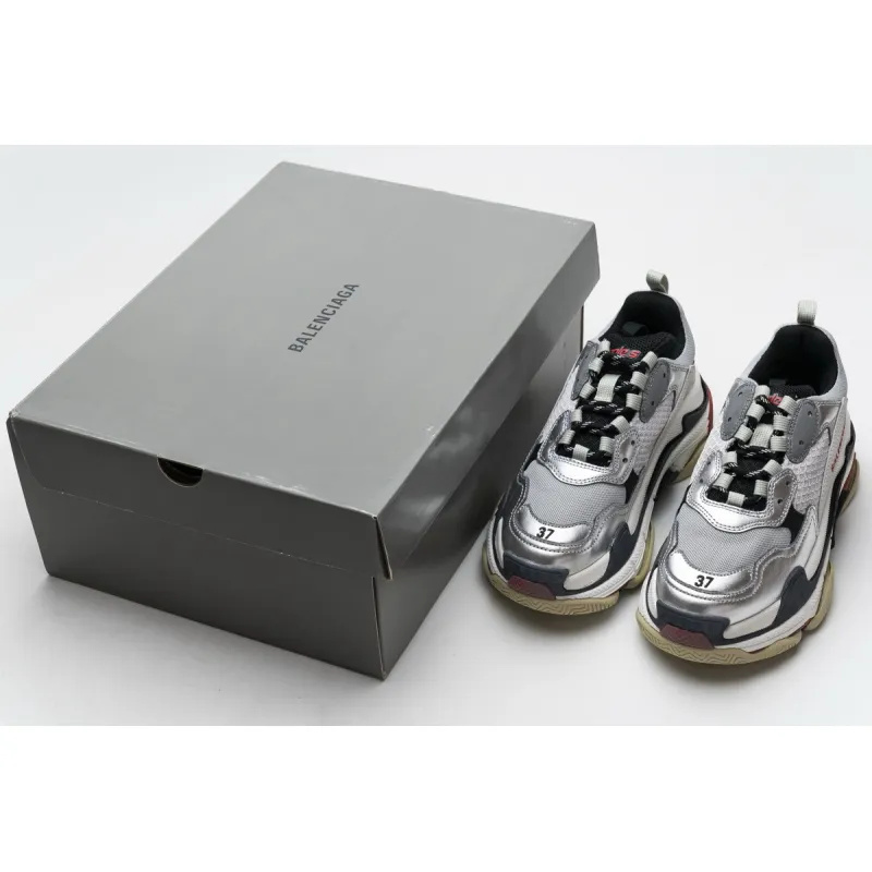 Bstsneaker- Balenciaga Triple S Grey Silver 541624 W06E2 7320 