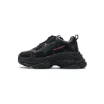 Bstsneaker- Balenciaga Triple S Letter Black Pink 524039 W2FA1 7635 