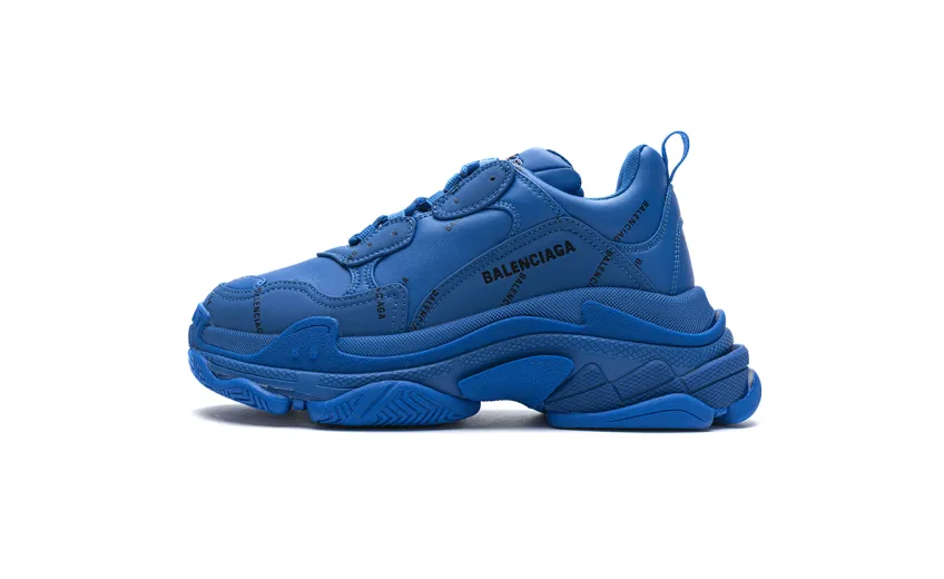 Bstsneaker- Balenciaga Triple S Letter Blue 536737 W06E2 0848 
