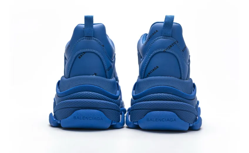 Bstsneaker- Balenciaga Triple S Letter Blue 536737 W06E2 0848 