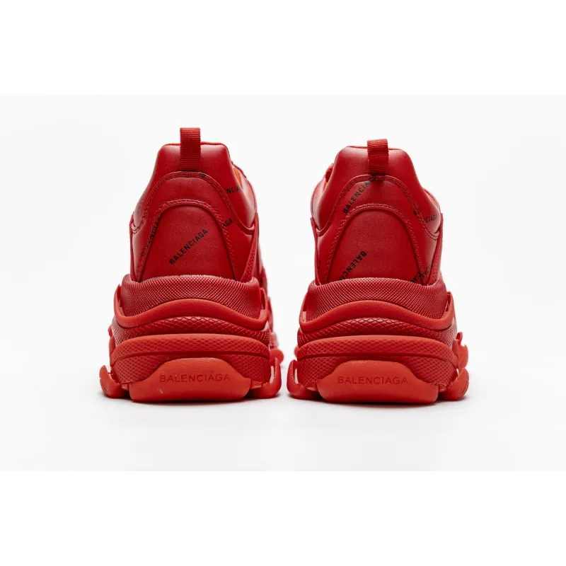 Bstsneaker- Balenciaga Triple S Letter Bright Red 524039 W2FA1 7632 