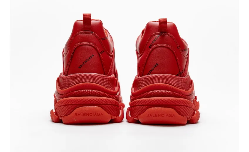 Bstsneaker- Balenciaga Triple S Letter Bright Red 524039 W2FA1 7632 