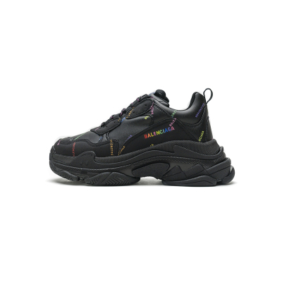 Bstsneaker- Balenciaga Triple S Letter Colorful 524039 W2FA1 1210  01