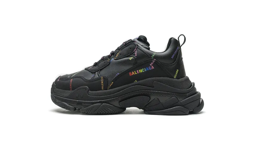 Bstsneaker- Balenciaga Triple S Letter Colorful 524039 W2FA1 1210 