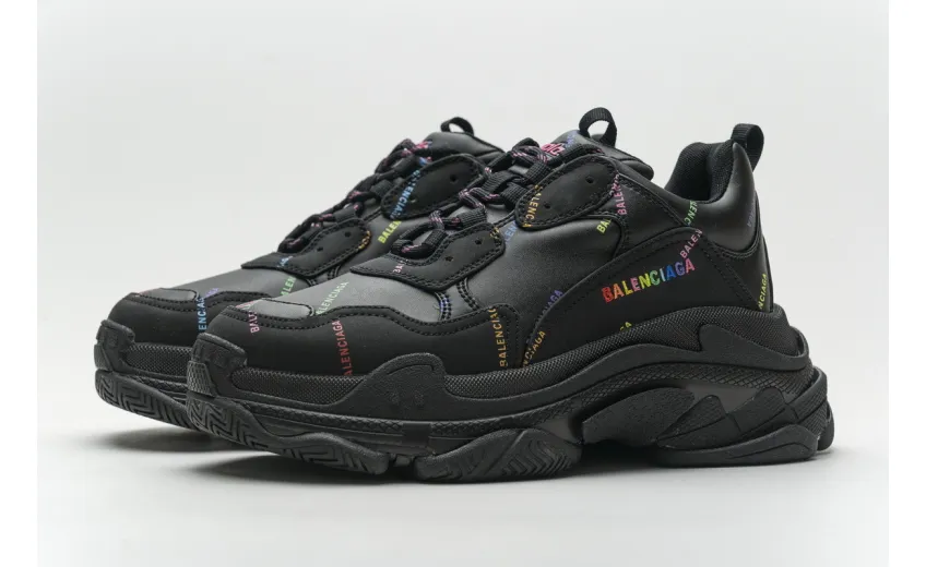 Bstsneaker- Balenciaga Triple S Letter Colorful 524039 W2FA1 1210 