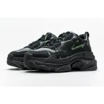 Bstsneaker- Balenciaga Triple S Letter Fluorescent Yellow 524039 W2FA1 7633 