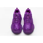 Bstsneaker- Balenciaga Triple S Letter Plum Red 536737 W2FA1 9016 