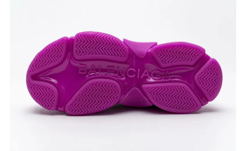 Bstsneaker-Mid Quality Balenciaga Triple S Letter Pulm Powder 524039 W2FA1 7634 (1:1Batch)