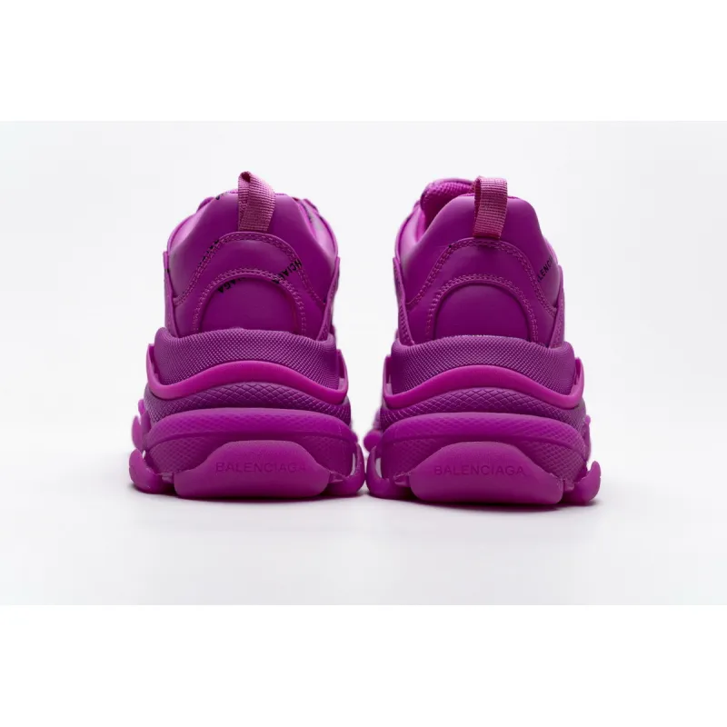 Bstsneaker-Mid Quality Balenciaga Triple S Letter Pulm Powder 524039 W2FA1 7634 (1:1Batch)