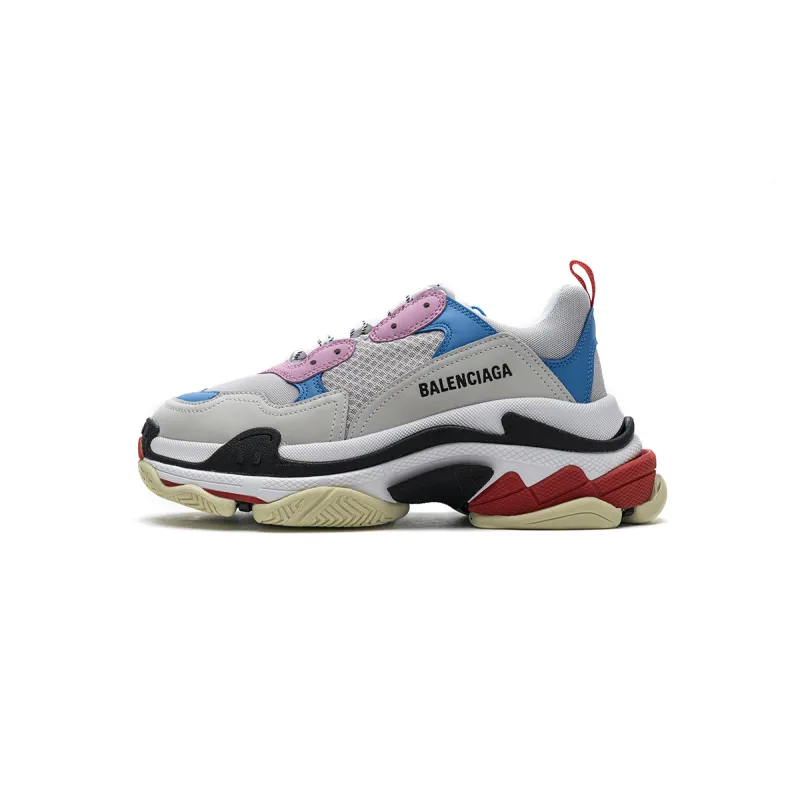 Bstsneaker- Balenciaga Triple S Pink Bright Blue 541624 W06E2 1150 