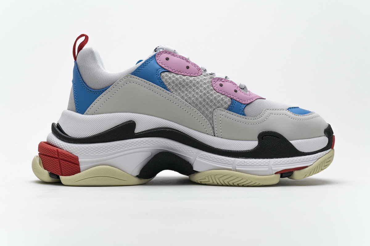 Bstsneaker- Balenciaga Triple S Pink Bright Blue 541624 W06E2 1150 