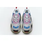 Bstsneaker- Balenciaga Triple S Pink Bright Blue 541624 W06E2 1150 