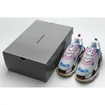 Bstsneaker- Balenciaga Triple S Pink Bright Blue 541624 W06E2 1150 