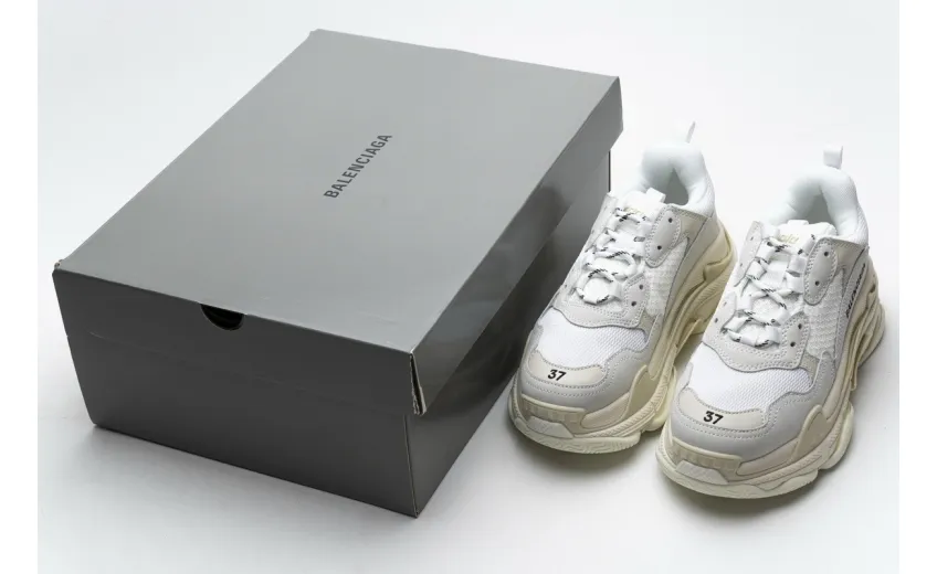 Bstsneaker- Balenciaga Triple S White 483546 W06F1 9000 