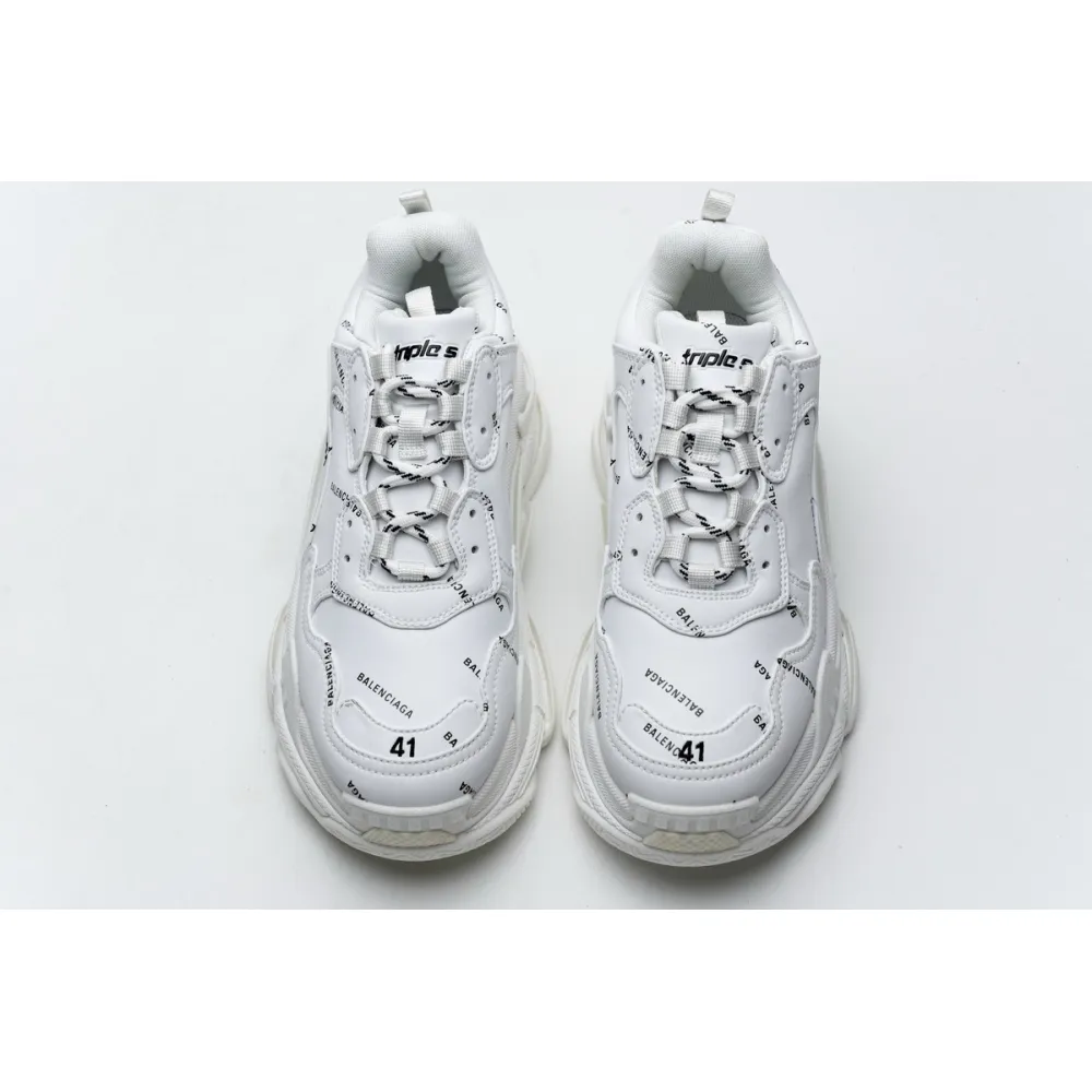 Bstsneaker- Balenciaga Triple S White 524039 W06E2 2021 