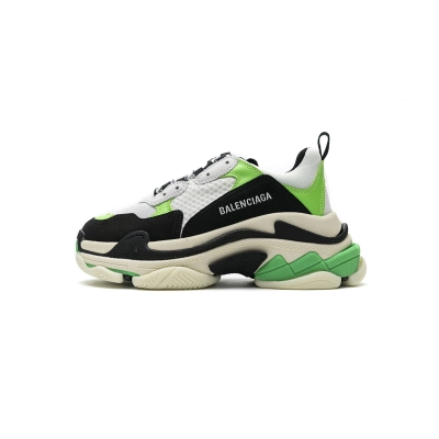 Bstsneaker- Balenciaga Triple S White Green 483513 W06E1 1008  01