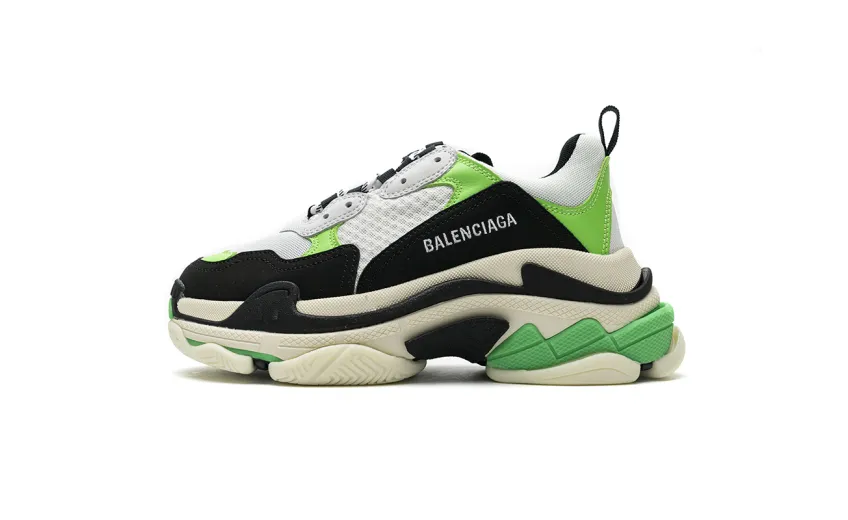 Bstsneaker- Balenciaga Triple S White Green 483513 W06E1 1008 